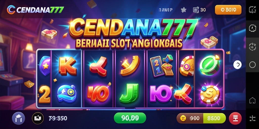 Tampilan gameplay seru di CENDANA777 dengan tema slot yang menarik.