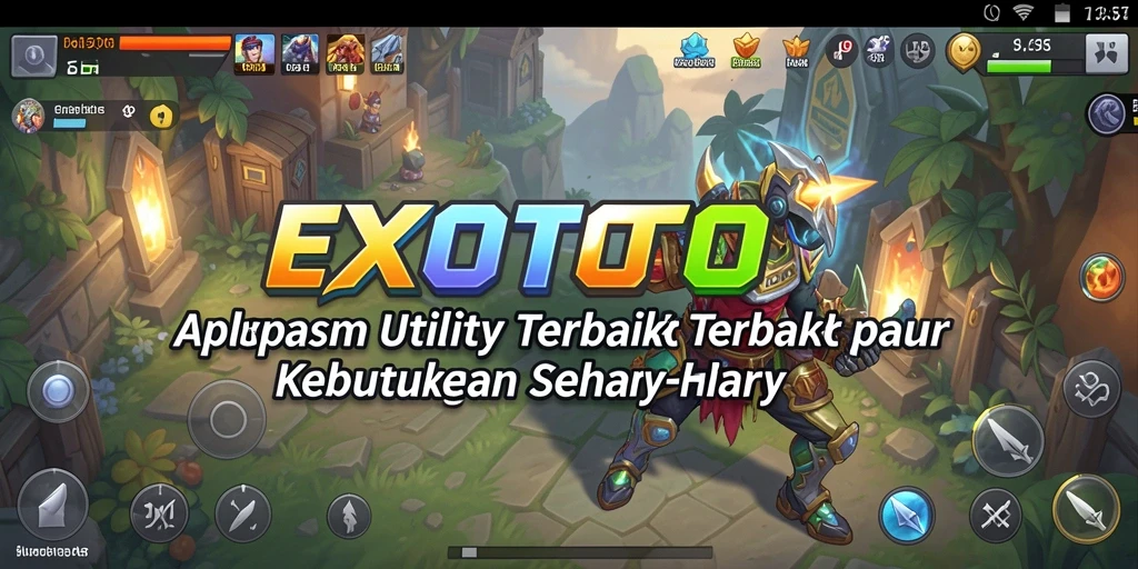 Tampilan antarmuka EXOTOTO yang intuitif dan menarik.