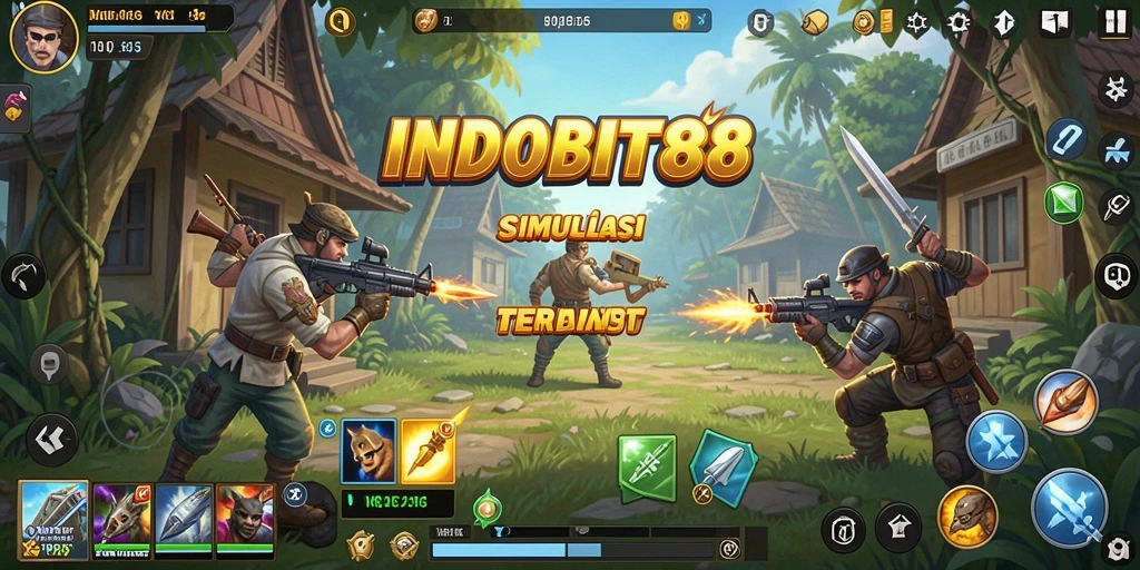Tampilan gameplay <strong>INDOBIT88</strong> yang menarik dan mendalam.