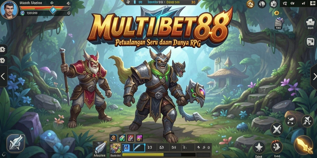 Gameplay seru MULTIBET88 dengan pertempuran dan petualangan menarik.