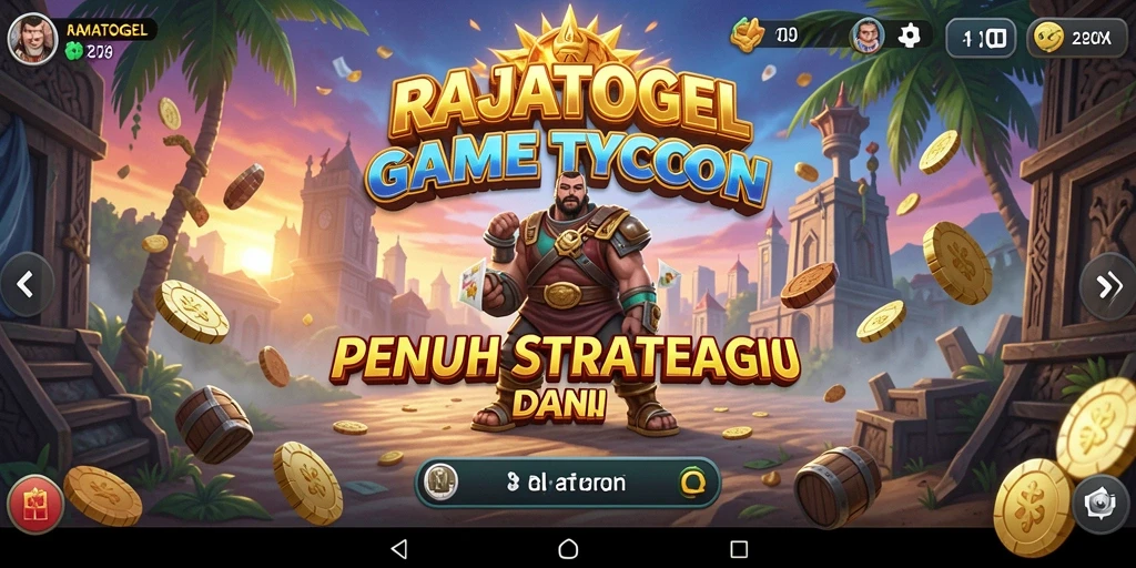 Tampilan gameplay <strong>RAJATOGEL</strong> yang menarik dan penuh warna.