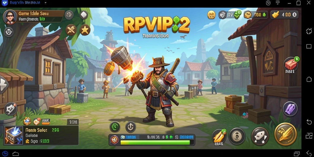 Tampilan gameplay RPVIP2 yang menarik dan menyenangkan.