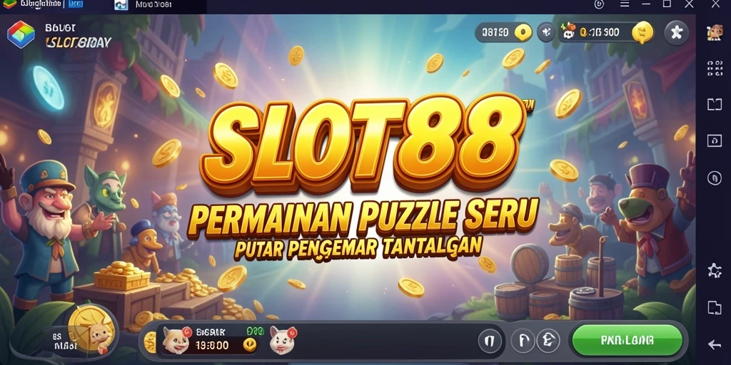 Tampilan gameplay menantang di SLOT88 dengan level menarik.