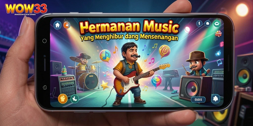 Screenshot WOW33 menampilkan gameplay interaktif yang menarik dan beragam